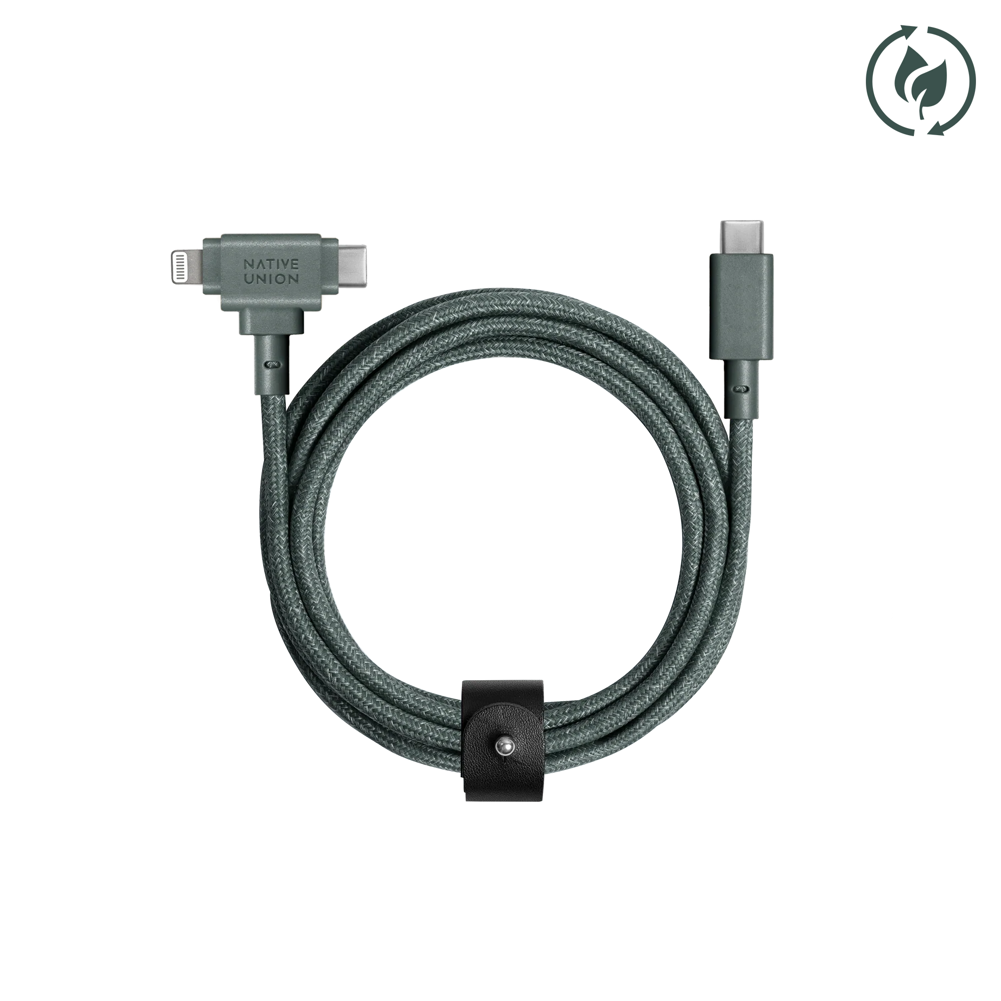 3-Pack Belt Cable Duo (USB-C to USB-C & Lightning) - Image 4