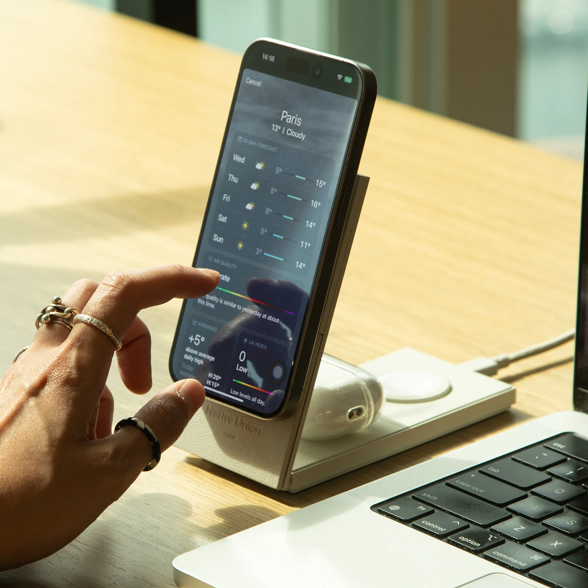 Rise 3-in-1 Magnetic Wireless Charger - Image 14