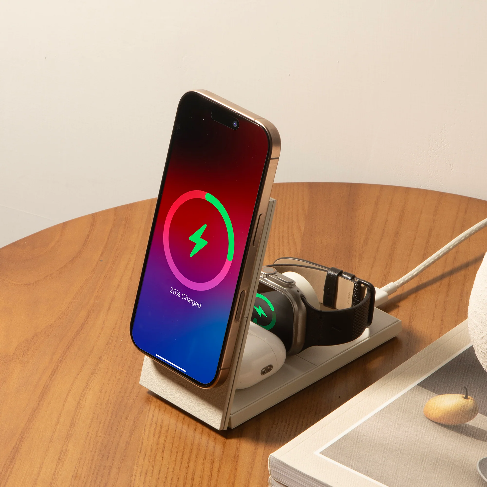 Rise 3-in-1 Magnetic Wireless Charger - Image 3